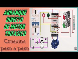 DOL STARTER CONTROL WIRING AND CONNECTION