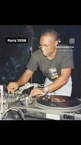 Young DJ playing in Paris, in 1996. I wore this record OUT! I would still play this today. Nothing still can touch it. | Kenny Larkin