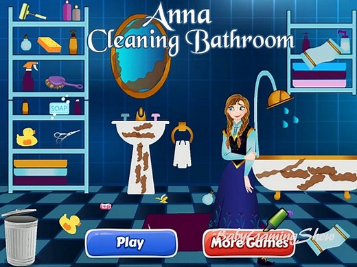 Elsa Toilet Decoration - Frozen Game