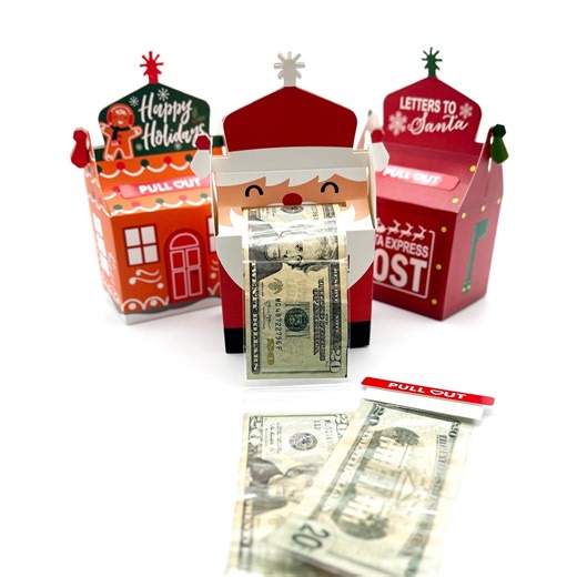 Santa Post Box DIY Money Pull Kit - Unique Christmas Cash Gift for Kids & Adults - Etsy