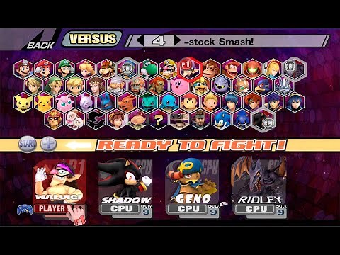 Descargar Super Smash Bros Legacy XP Ultima Version [2019] PC FULL + Gameplay