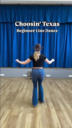 Choosin’ Texas, Ella Langley, Beginners Line Dance. 32 count, 4 walls. #linedancing
