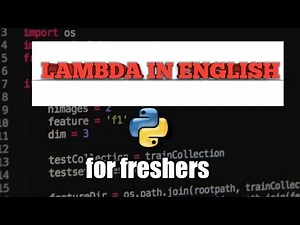PYTHON TUTORIAL-LAMBDA FUNCTION (HIGH ORDER FUNCTION)