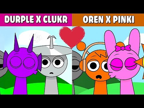 Sprunki Sinner Edition But with Durple Kissed Clukr - Oren x Pinki