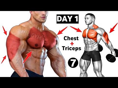Chest And Triceps Superset Workout ( 7 Effective Exercises )