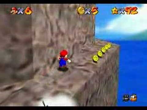 Super Mario 64: Walkthrough (Mysterious Mountainside)