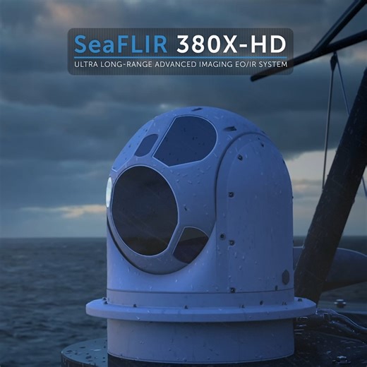 SeaFLIR® 380X-HD is the premier maritime surveillance system in its class, providing enhanced features for shipboard EO/IR capabilities. Watch the FULL video on YouTube at the link below to learn how SeaFLIR 380X-HD can reduce operator workload and assist with mission-critical decisions ... https://bit.ly/41YWyLT #AnyThreatAnywhere #maritime #Navy #CoastGuard #bordersecurity | Teledyne FLIR For Your Mission