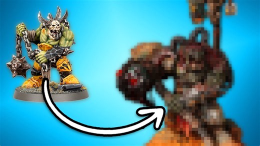 Kitbashing an Ork Warboss in response to GW's latest models