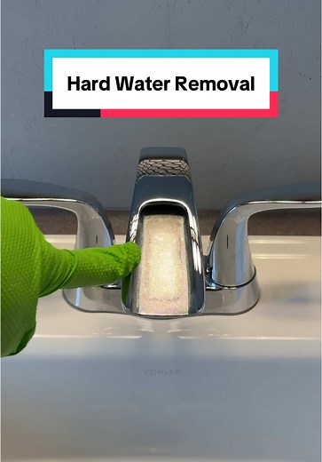 Effective Hard Water Removal from Bathroom Faucets