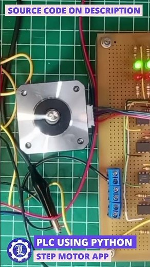 OpenPLC Project - Step Motor Application :: #arduino #python #plc #raspberrypi