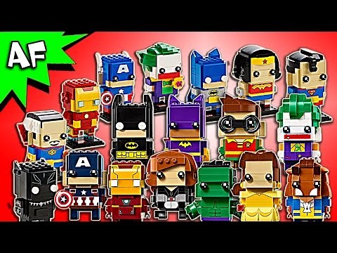 Every Lego BRICKHEADZ Set - Complete Collection!