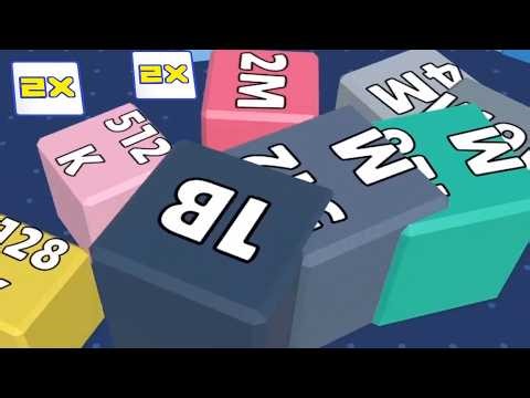 Cubes 2048.io Game HARD MODE🎲 How to play 🎲 Gameplay