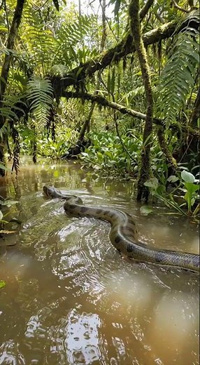 Anaconda in the Amazon 🐍 | Real Wildlife Chase