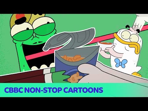 NEW SHOW: Duck and Frog's Funniest Food Frenzy! | Cartoons for Kids