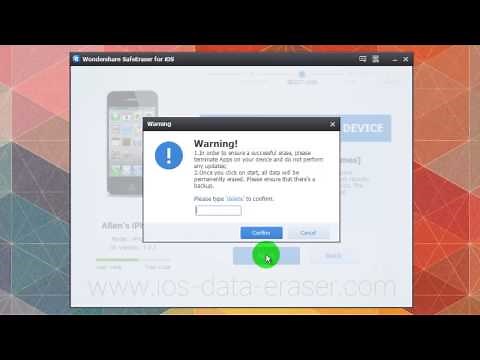 (iPhone Data Eraser) How to delete, erase your iPhone's personal data permanently ?