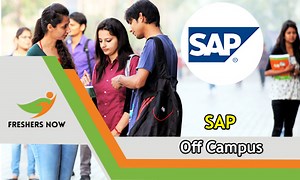 SAP Off Campus 2026 Drive for 2026, 2025, 2024 Batch Freshers