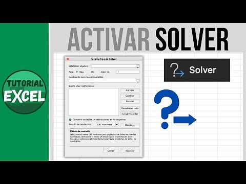 Activate Solver in Excel ❓➡️