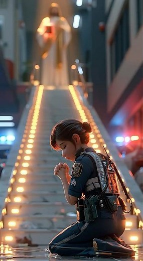 “My Daughter, I’ve Seen Every Dark Street”💫#JesusIsHere #ComeToMe #ChristianShorts