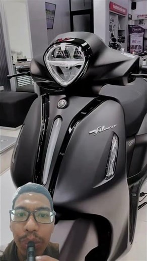 View of the All New Yamaha Grand Filano Motorcycle 2026. #yamaha #yamahagrandfilano #shorts