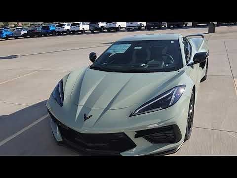 2024 Chevy Corvette 2LT Cacti Green Walk Around Video