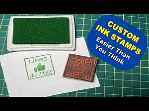 MAKE CUSTOM INK STAMPS