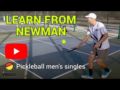 Learn Pickleball Singles Strategy from Top 10 Singles Pro Riley Newman