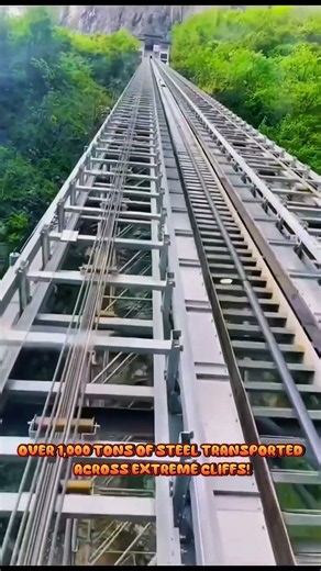 China's Longest Inclined Elevator! 🚡 | The Mountain Game-Changer