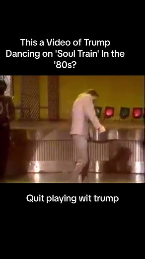 Donald Trump Dancing on 'Soul Train' in the '80s: A Blast from the Past!