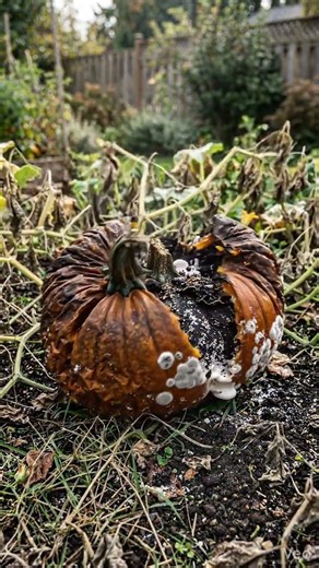 Pumpkin vs. Time: A Mesmerizing Decomposition Time-lapse 🎃⏳
