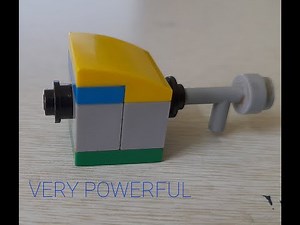 How to make a LEGO Spring loaded shooter (It works better than the one LEGO makes!!!)