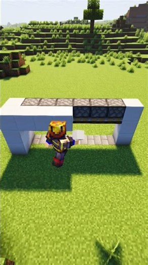 Minecraft Automatic Garage #minecraft