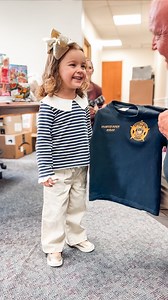 25K views · 1.5K reactions | Norah became a deputy today! Thank you from the bottom of my heart to everyone who made this toy drive happen! We have the best social media family! | Cheyenne Dakota Ramsey | Facebook