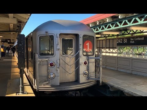 Van Cortlandt Park-242nd St Bound 1986 Bombardier R62A 2160 1 Train From South Ferry To VCP-242nd St