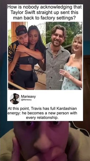 How is nobody acknowledging that Taylor Swift straight up sent this man back to factory settings?