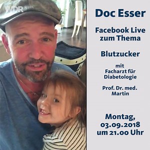 Was wolltet ihr schon immer über das Thema Blutzucker wissen? Ihr stellt die Fragen und Doc Esser wird euch dann live darauf antworten. | WDR