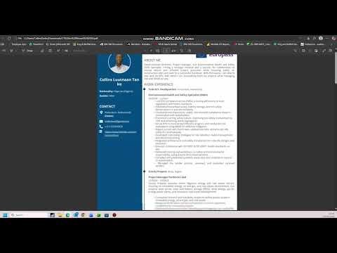 Applying for jobs and study in Europe? STOP Using Wrong CV Format! Use this Template Instead