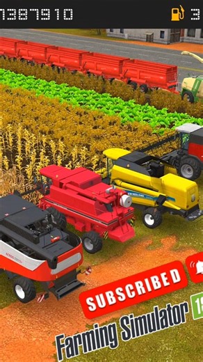 Max Crops Harvesting & Multiplayer #fs18 #viralshort #newshort #trendingshort #gamingshort #short