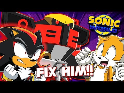 Tails and Shadow Play Sonic World (FT Omega)