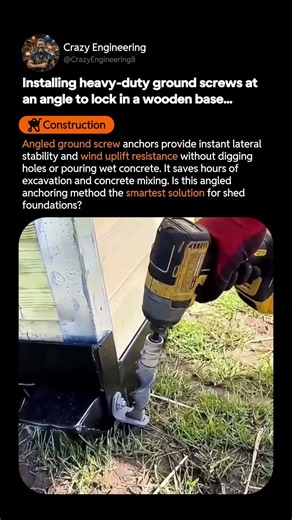 Securing Wooden Bases Without Concrete