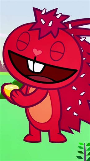 Flaky eat a lemon #htf #happytreefriends #flaky #short | Lemon