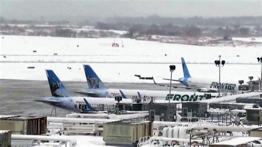 Flight Cancelations and Delays Leave Millions Stuck After Blizzard