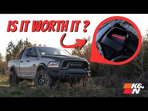 Installing the NEW K&N Next Gen Cold Air Intake On My V6 Ram 1500