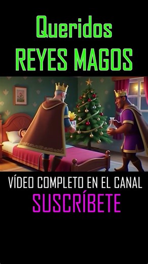 QUERIDOS REYES MAGOS 🎁👑 | Cuento Infantil Animado Musical | Canción de Navidad | KantaKuentos