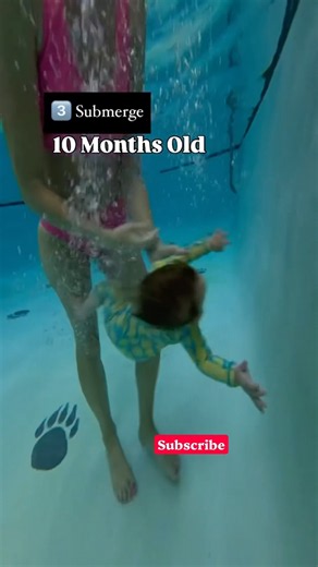 No jump until your child is comfortable going underwater! @Prepare2Swim