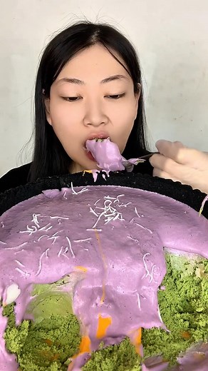 Taro Custard and Taro Milk 😋 Moon Moon Asmr | Moon Moon Asmr