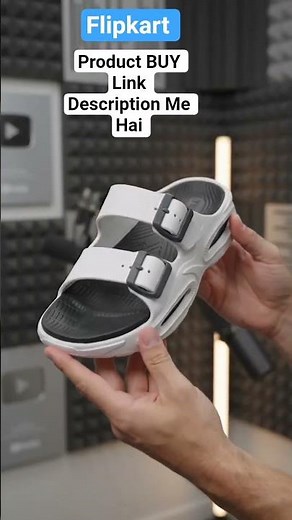 Best Lightweight EVA Slides for Men 🤍 | Comfortable & Stylish White Sandals Under ₹500 | Flipkart