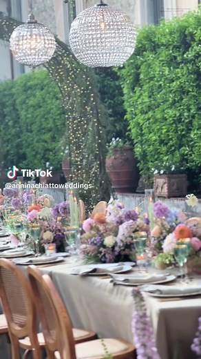 Stunning Italian Wedding Setup with Consuelo Wedding Planner