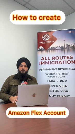 Hardeep Singh | Follow steps mention in video to create your Amazon Flex Account Follow @shifta_aale01 for more updates #shifta_aale01 #canada #brampton... | Instagram