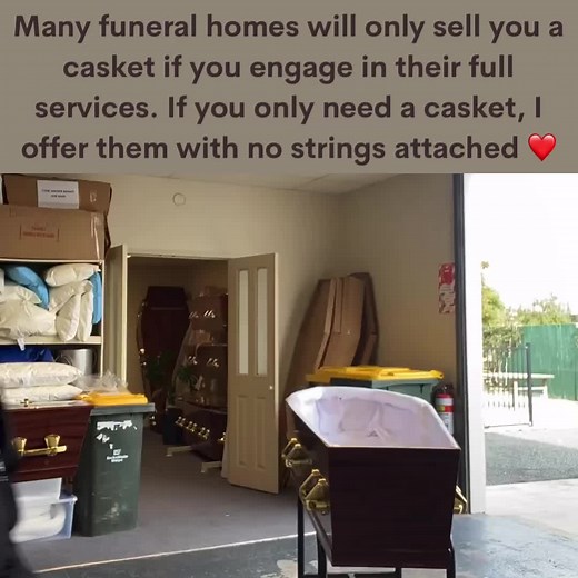 🌿 Caskets/coffins: A Thoughtful Approach 🌿 I'm excited to share a vi...
