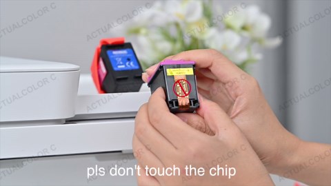 65XL Ink Cartridge Compatible for HP 65 Ink Cartridge for HP Ink 65 for HP Printer Ink 65 (2 Pack)